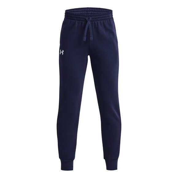 UA Rival Navy Fleece Boys' Joggers - Picture 1 of 1